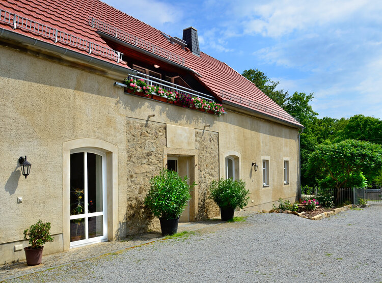 Weichaer Hof Aussenansicht Fisch-Genießertage de luxe auf dem Weichaer Hof